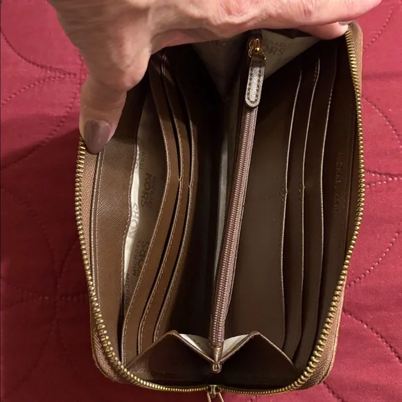 Michael Kors Brown Satchel and Wallet Set - Picture 9 of 9